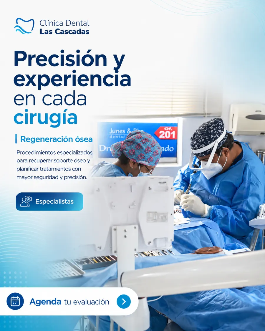 Cirugía de regeneración ósea